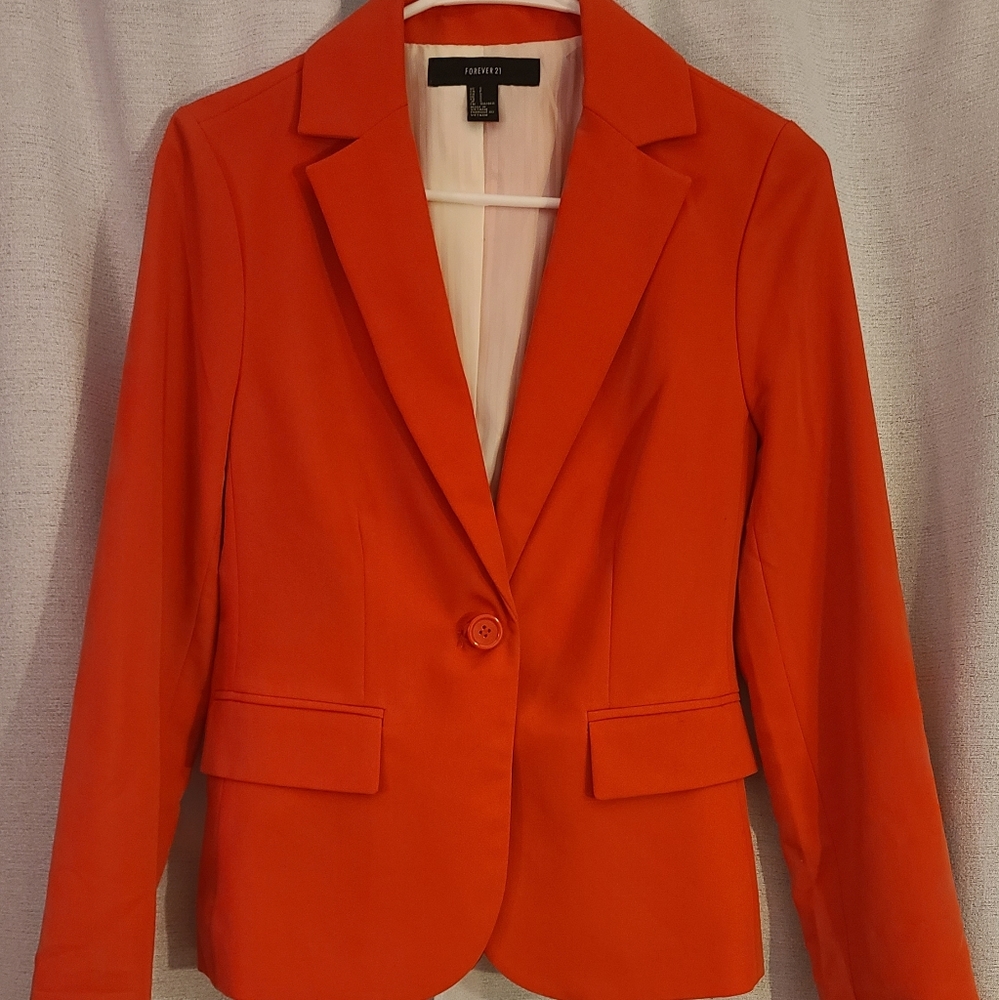 Coral blazer